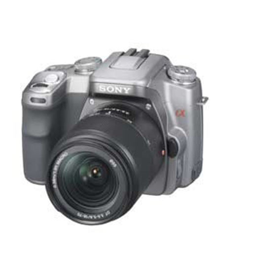 10.2 Megapixel D-SLR with Standard Zoom Lens, Silver