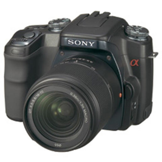 10.2 Megapixel D-SLR with Standard Zoom Lens