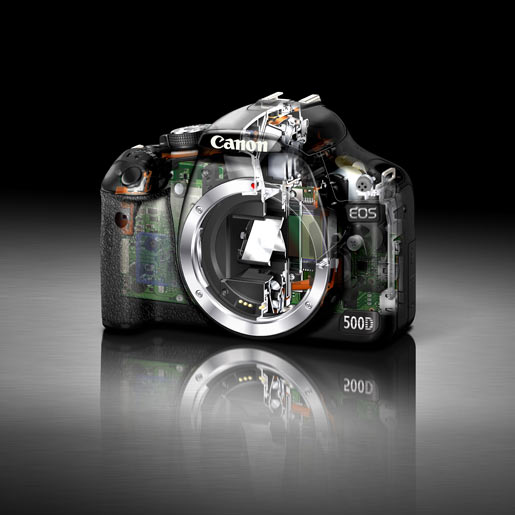 EOS 500D body